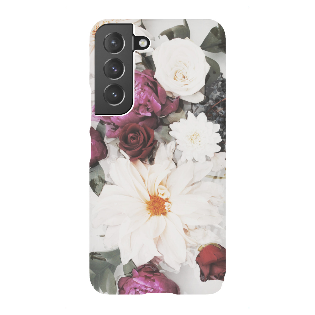 Samsung Galaxy "Faded Floral Abstract Artwork" Premium-Case Handyhülle artboxONE
