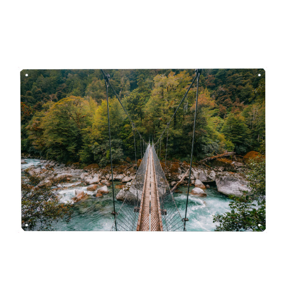 Holzbild "Fiordlands Neuseeland" artboxONE - Natur,Reise / Länder