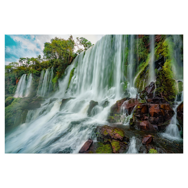 Poster 30x20 cm "Iguazú Wasserfall" artboxONE - Natur,Reise / Länder
