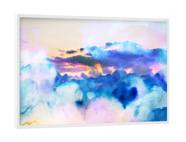 Poster mit weißem Rahmen "Dreamy Nature" artboxONE - Natur