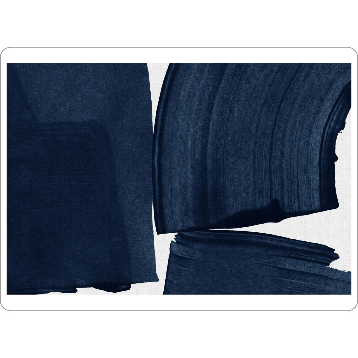 Tischset "Minimalist Blue Painting" artboxONE - Abstrakt,Geometrie