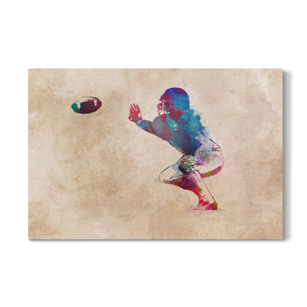 Galerie-Print "American football sport art" 30x20 cm artboxONE