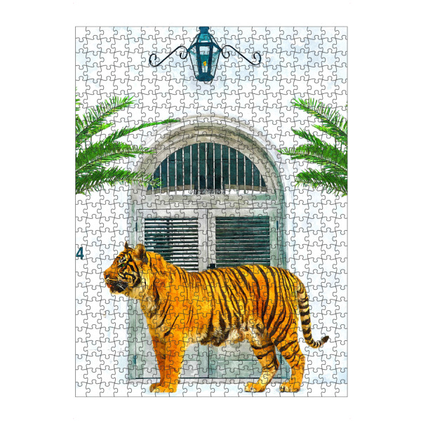 Puzzle Ravensburger "94 Tropical" artboxONE - Natur,Tiere,Architektur