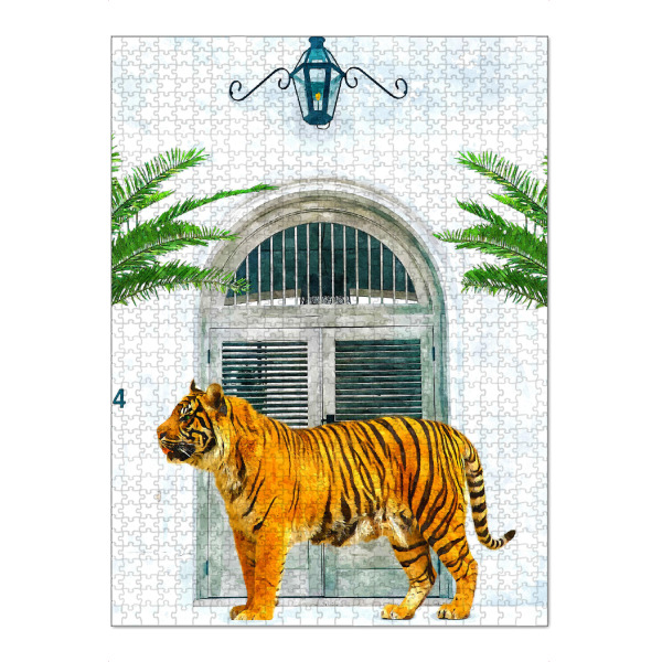Puzzle Ravensburger "94 Tropical" artboxONE - Natur,Tiere,Architektur