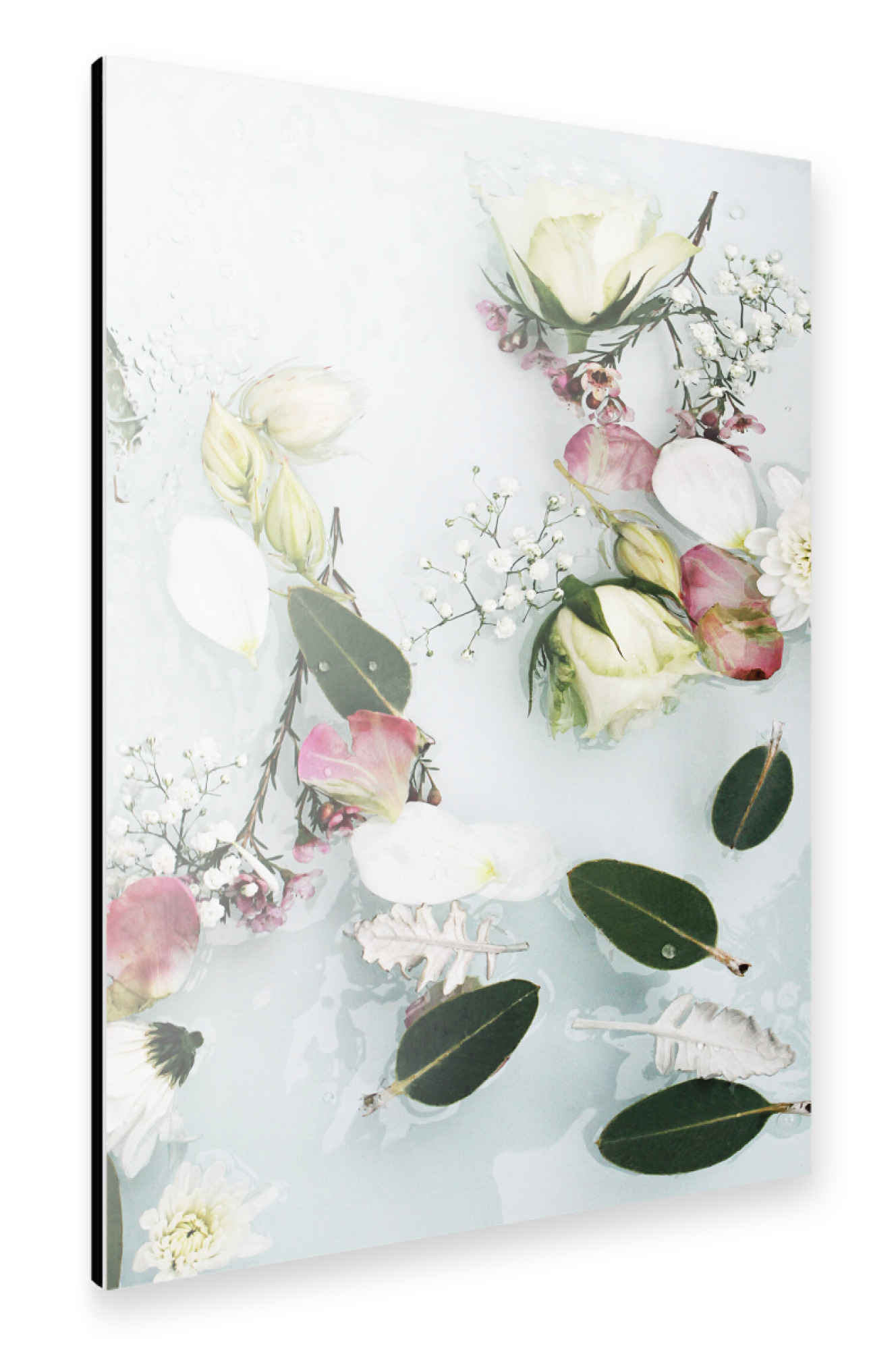Alu-Dibond "Abstract Botanical Floral Art" 30x20 cm artboxONE