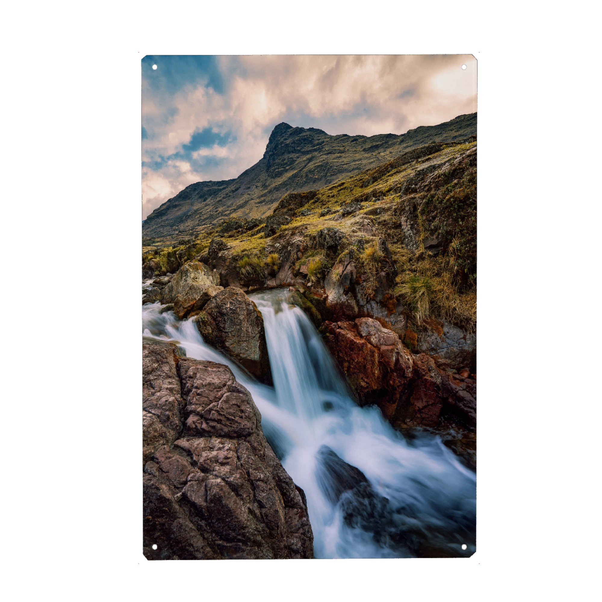 Metall Poster "Lares Trek" artboxONE - Natur,Reise / Länder