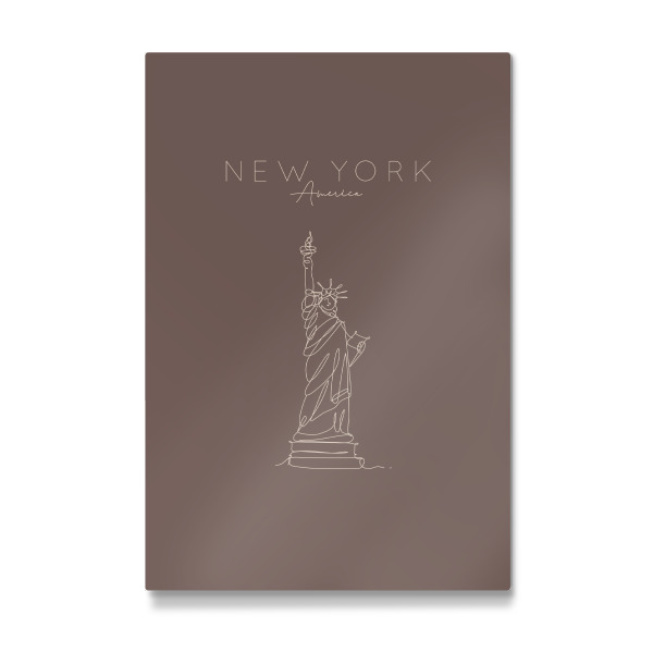 Galerie-Print "New York statue of liberty dark" 30x20 cm artboxONE