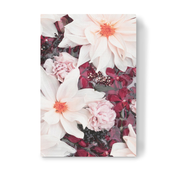 Leinwandbild "Burgundy Floral Photo" artboxONE - Natur,Floral,Für Mama