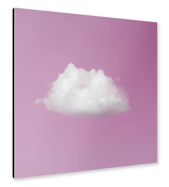 Alu-Dibond "Lonely Cloud" 30x30 cm artboxONE