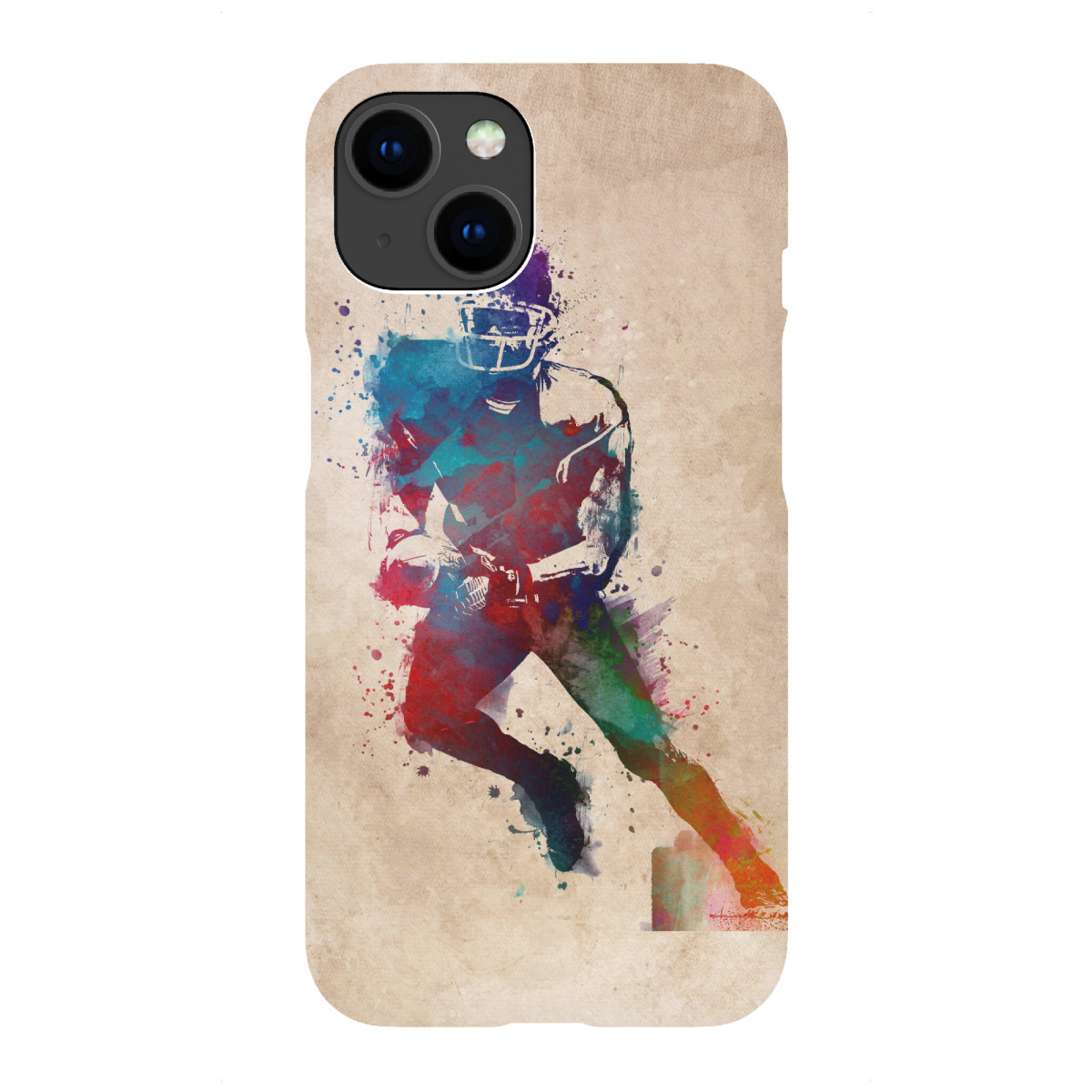 iPhone "American football player sport" Premium-Case Handyhülle artboxONE