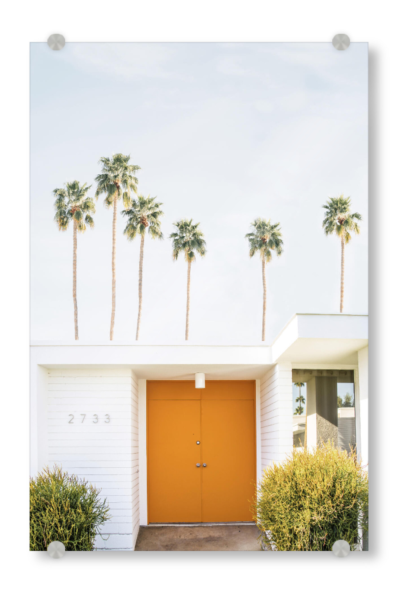 Acrylglasbild "Palm Springs" artboxONE - Natur,Reise,Architektur