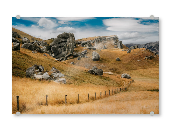 Acrylglasbild "Castle Hill" artboxONE - Natur,Reise / Länder