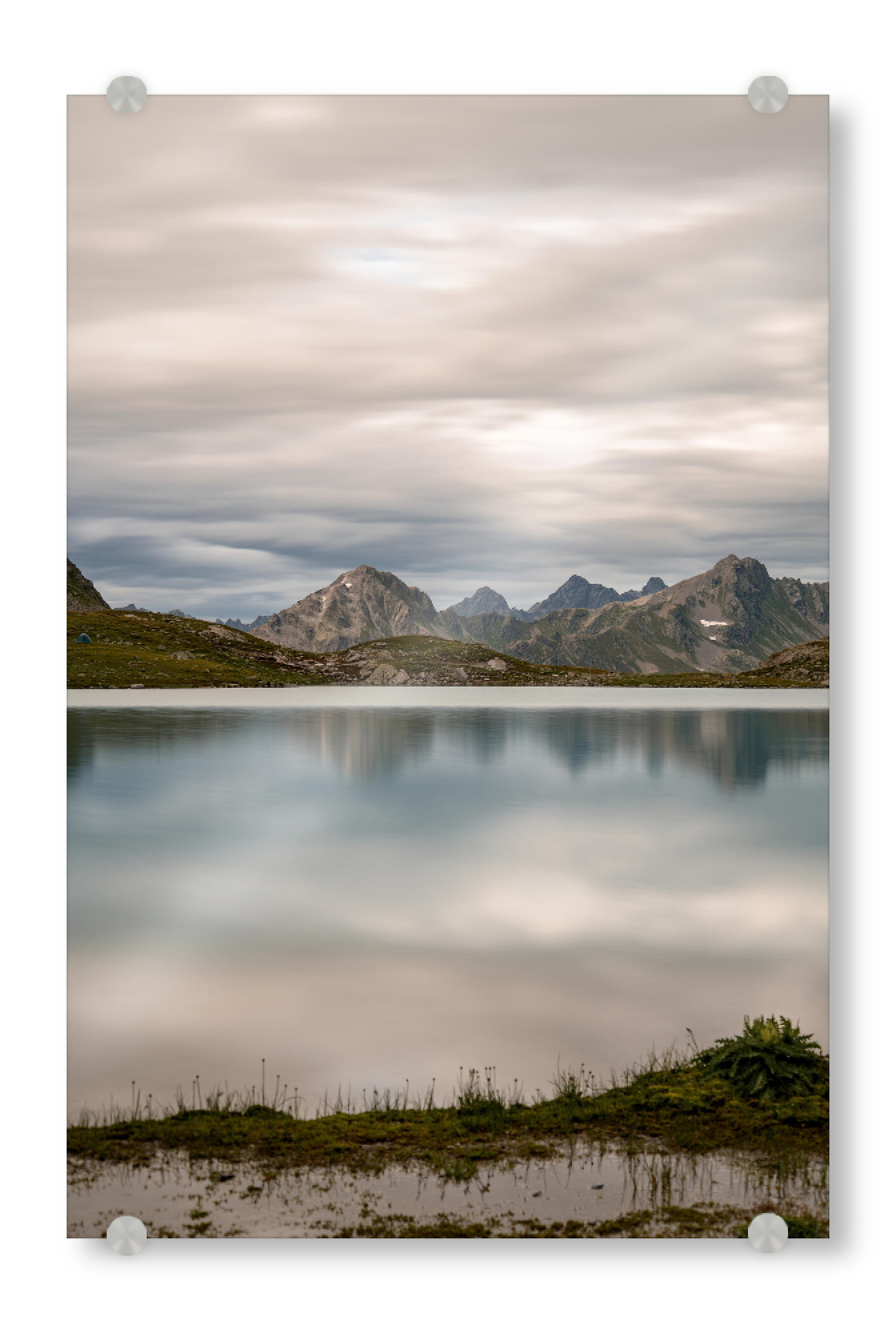 Acrylglasbild "Silver Mirror" artboxONE - Natur,Reise / Länder