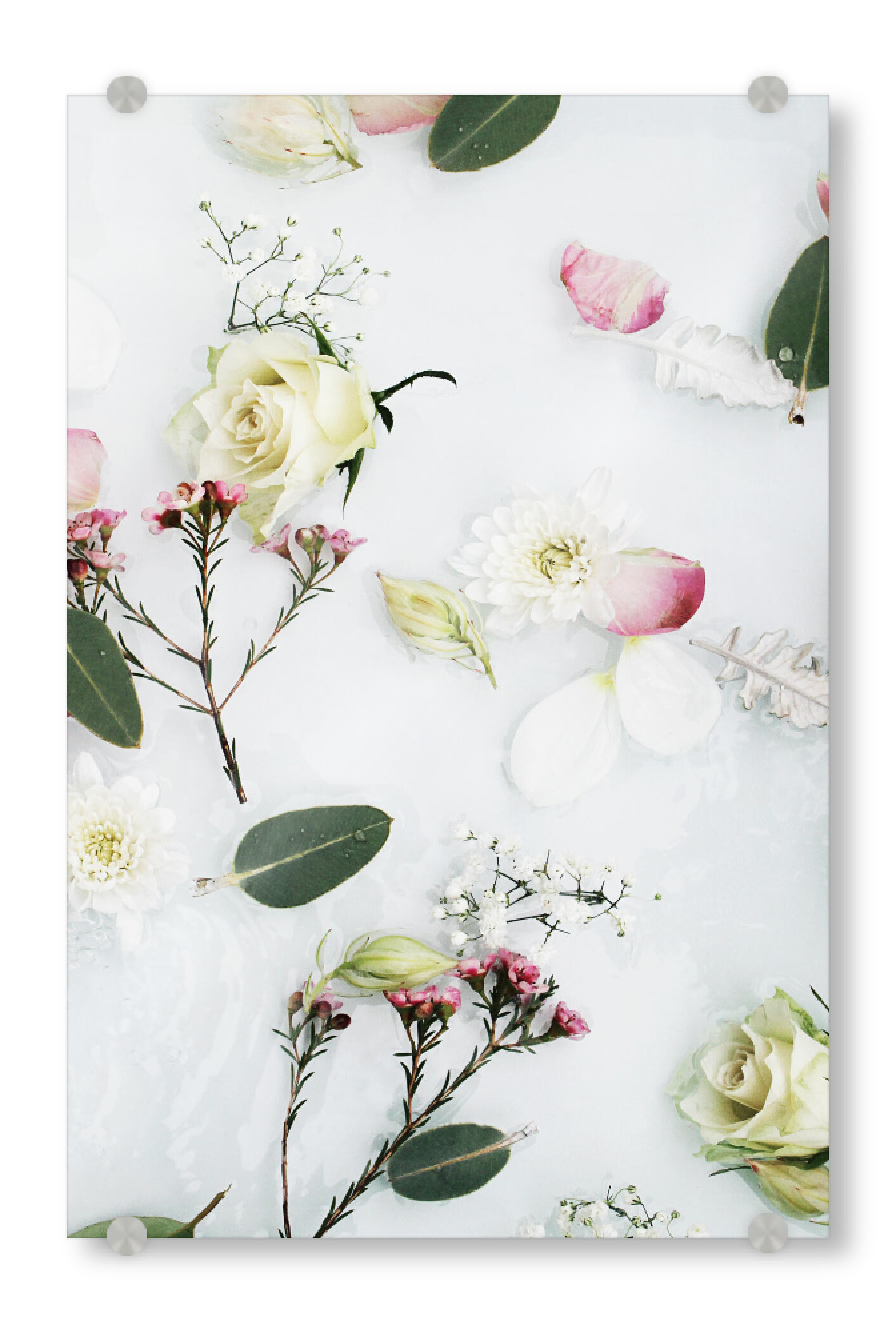 Acrylglasbild "Beautiful Abstract Floral Pattern" artboxONE - Natur,Floral,Für Mama