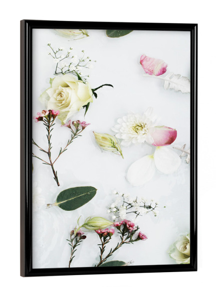 Poster mit schwarzem Rahmen "Beautiful Abstract Floral Pattern" artboxONE - Natur,Floral,Für Mama