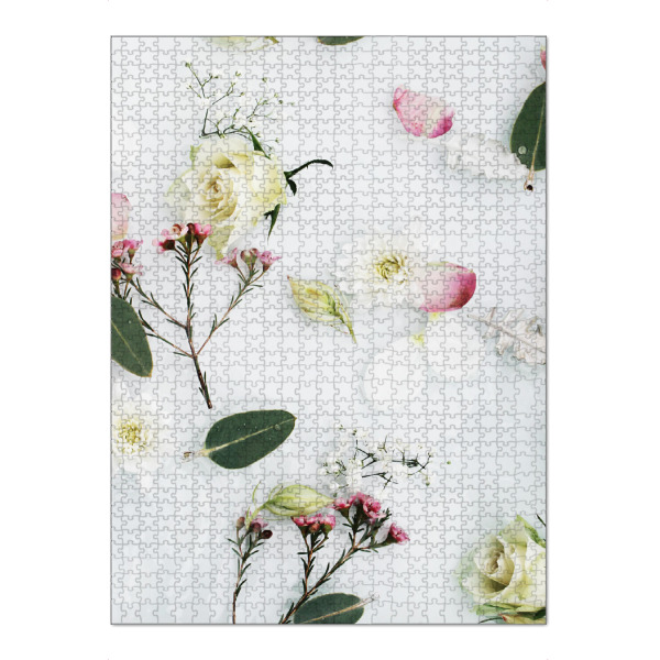 Puzzle Ravensburger "Beautiful Abstract Floral Pattern" artboxONE - Natur,Floral,Für Mama