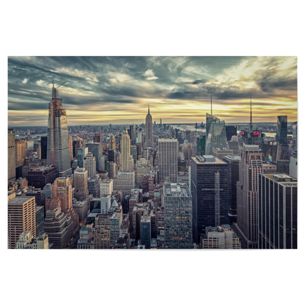 Poster "Manhattan View" artboxONE - Städte,Städte / New York,Reise,Architektur,Reise / Länder