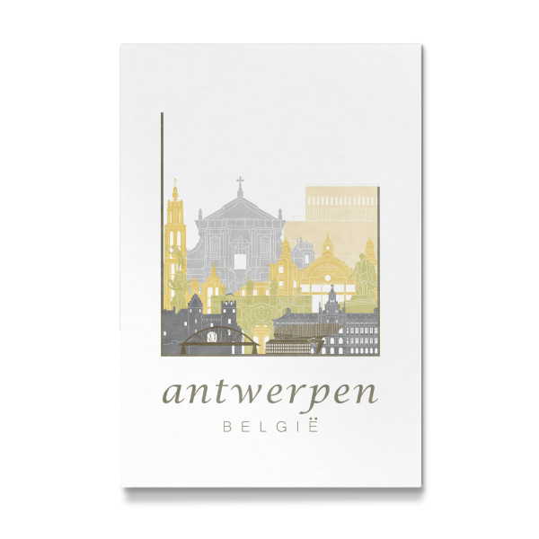 Galerie-Print "Antwerp skyline desert" 30x20 cm artboxONE