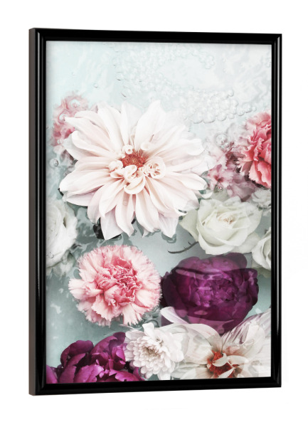 Poster mit schwarzem Rahmen "Abstract Floral Photography" artboxONE - Natur,Floral,Für Mama