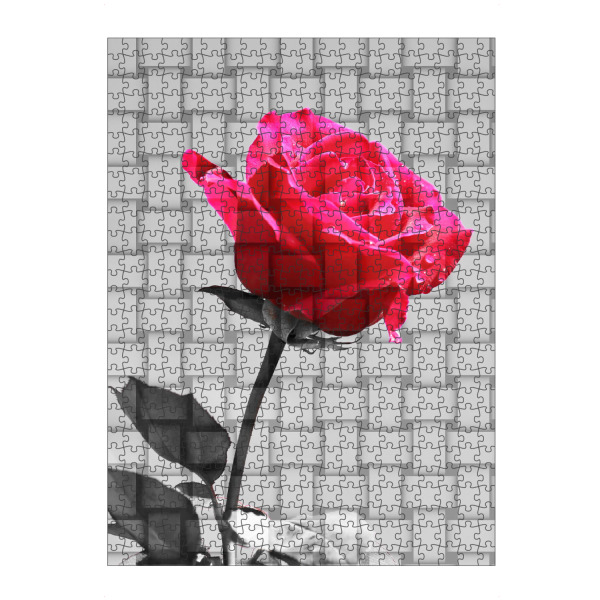 Puzzle Ravensburger "Liebes Rose Valentines" artboxONE - Floral,Abstrakt,Liebe