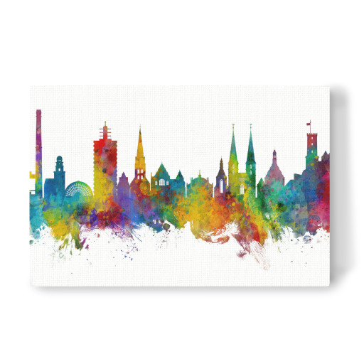 Bielefeld Germany Skyline