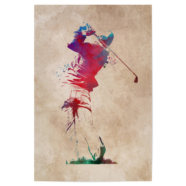 Poster "Golf sport art" artboxONE - Sport,Sport / Sommerspiele