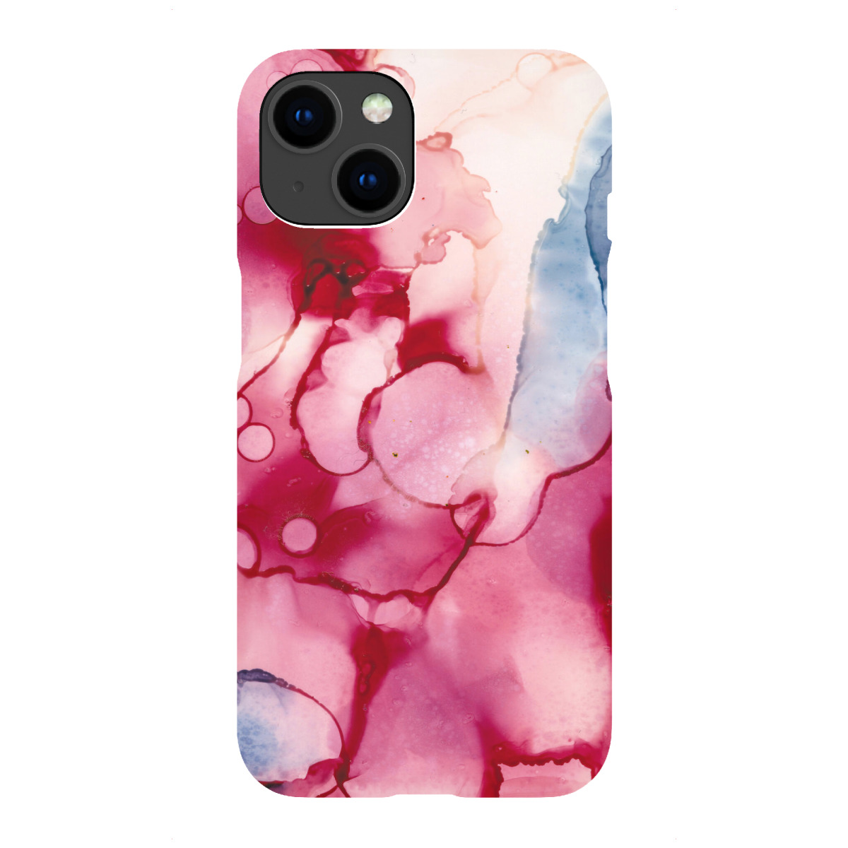 "Abstracte Tinte"für iPhone - Premium-Case Handyhülle artboxONE