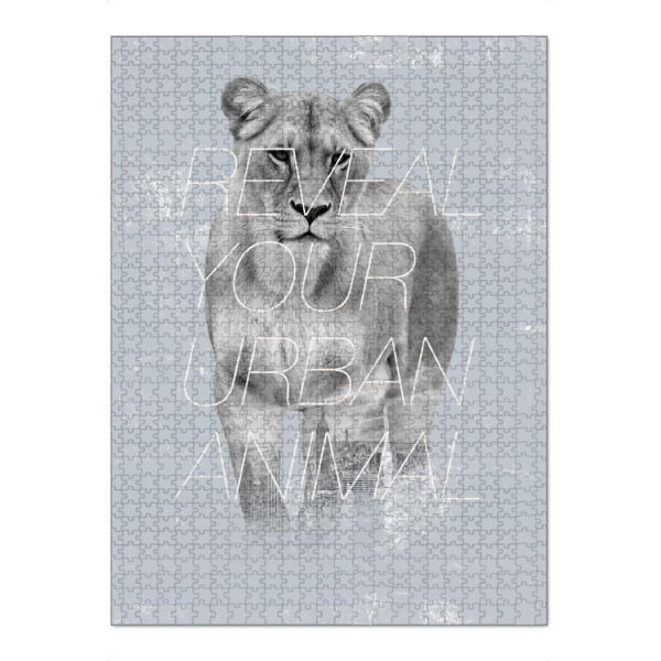 Puzzle Ravensburger "Urban Animal" artboxONE - Städte,Städte / New York,Typografie,Reise,Tiere