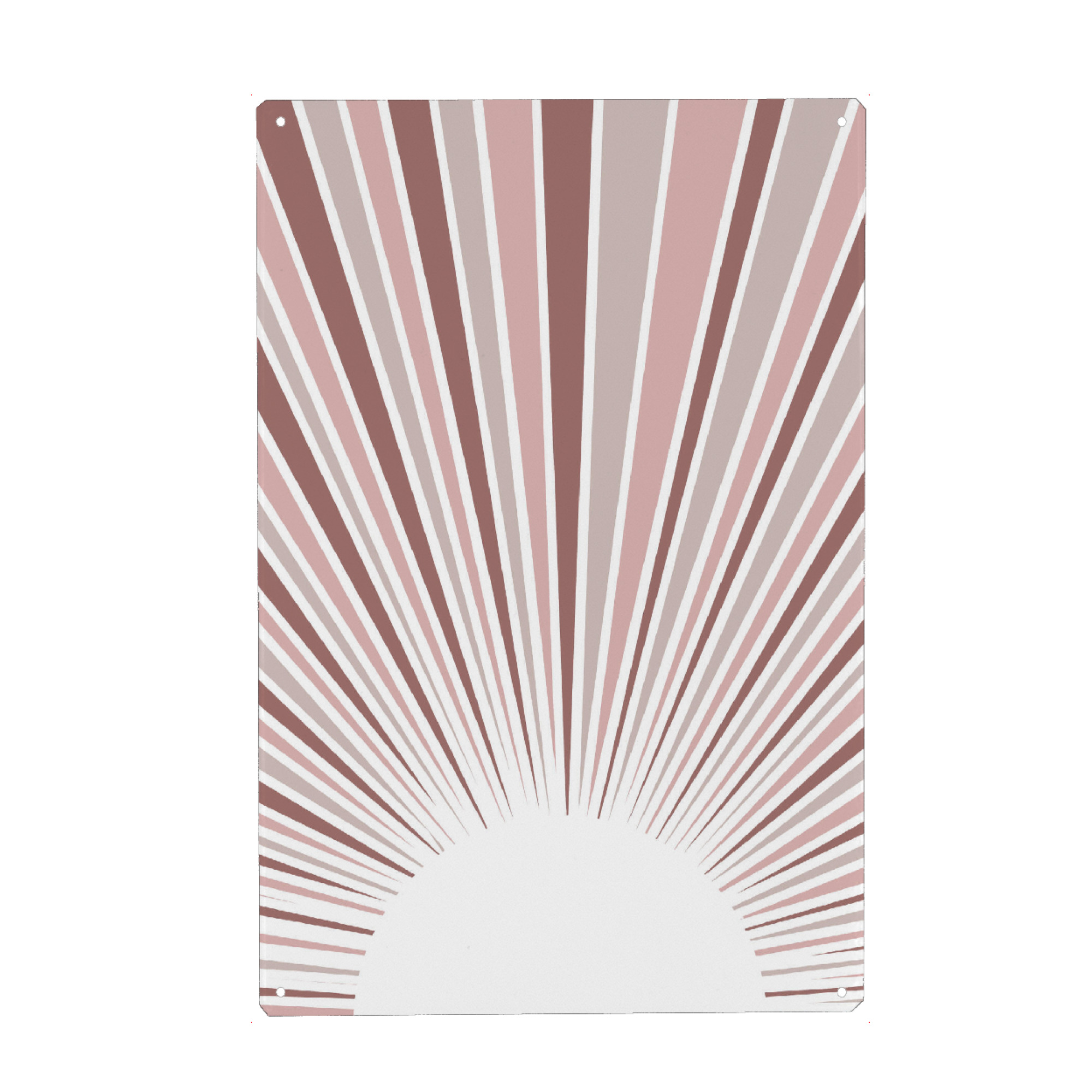 Metall Poster "Sunshine State" artboxONE - Natur,Abstrakt,Geometrie
