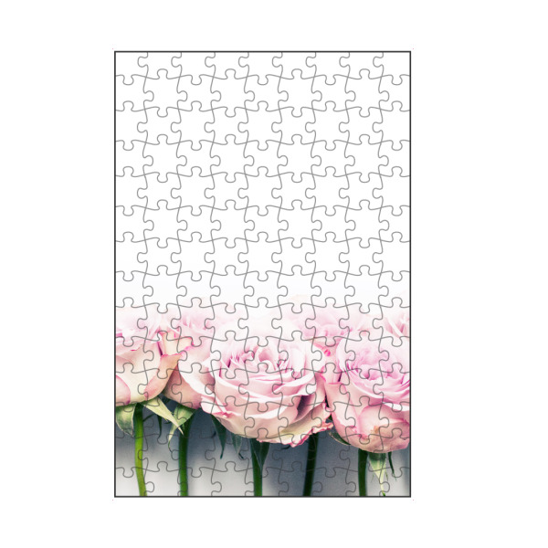 artboxONE Puzzle "Rosarote Rosen" artboxONE - Natur,Floral,Liebe