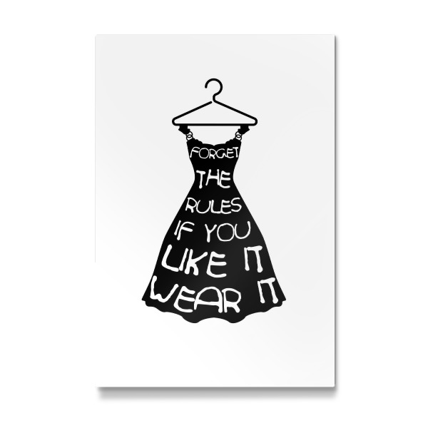 Galerie-Print "Keine Regeln" 30x20 cm artboxONE