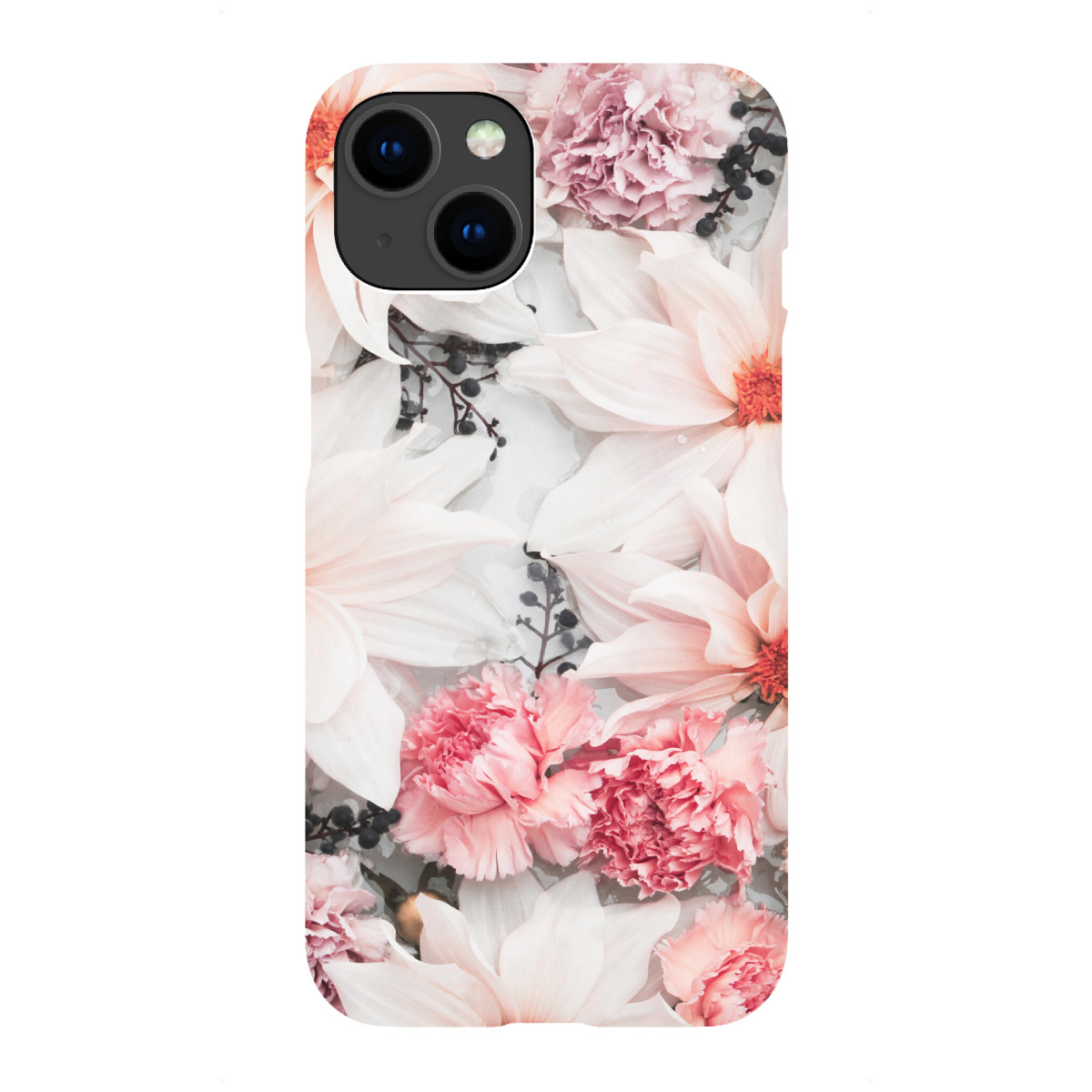 iPhone "Beautiful Pink Flowers Artwork" Premium-Case Handyhülle artboxONE