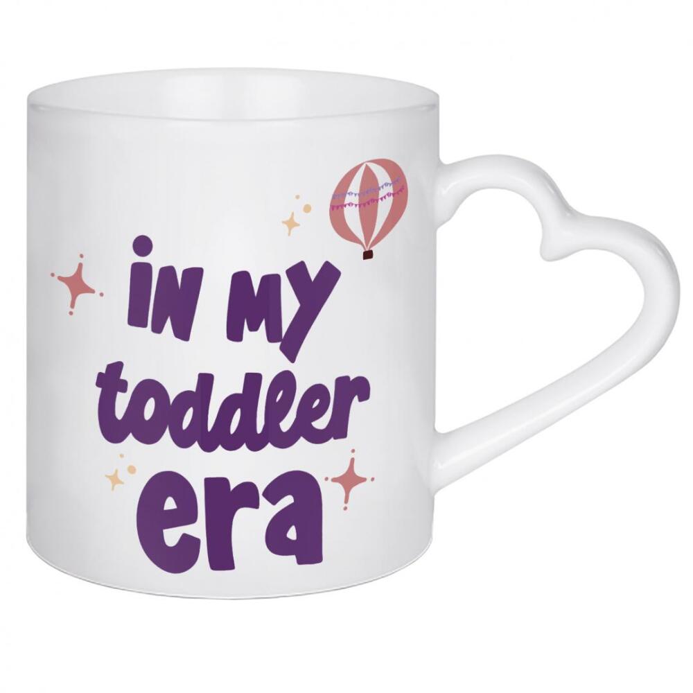 Herztasse "Toddler era" artboxONE - Typografie,Für Kinder