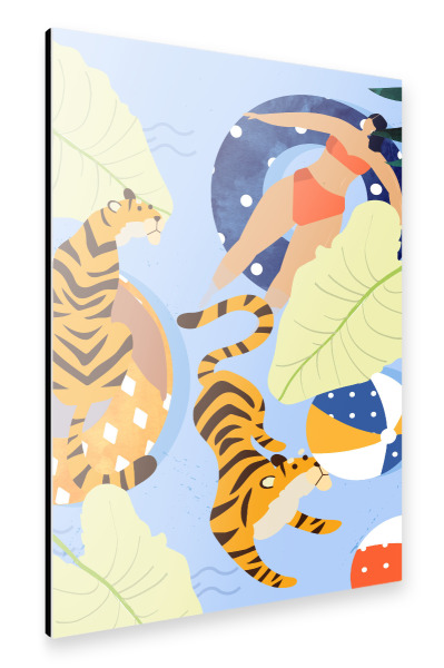 Alu-Dibond "This Summer" 30x20 cm artboxONE