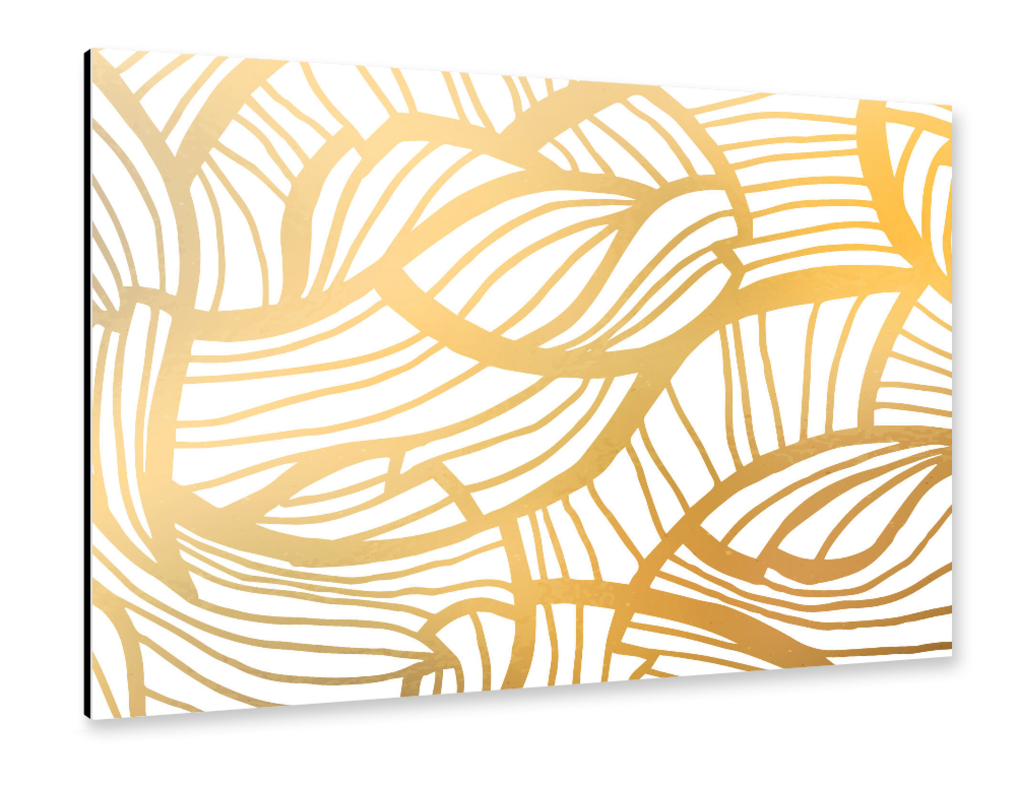 Alu-Dibond "Golden Summer" 75x50 cm artboxONE