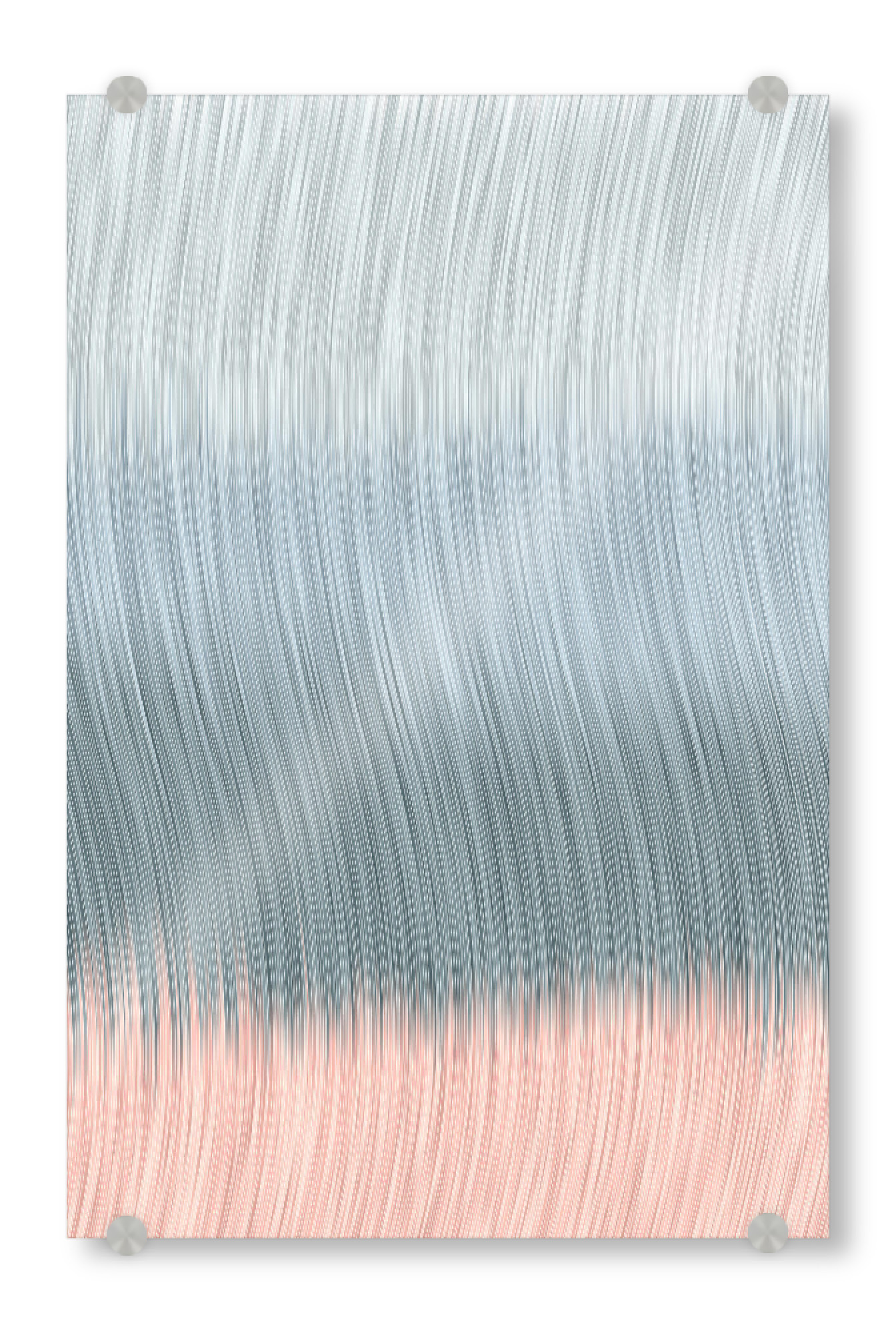 Acrylglasbild "Soft Lines" artboxONE - Abstrakt - Lines,Abstract,Minimal,Colors,Design,Curves,Wellen,Linien,Abstrakt