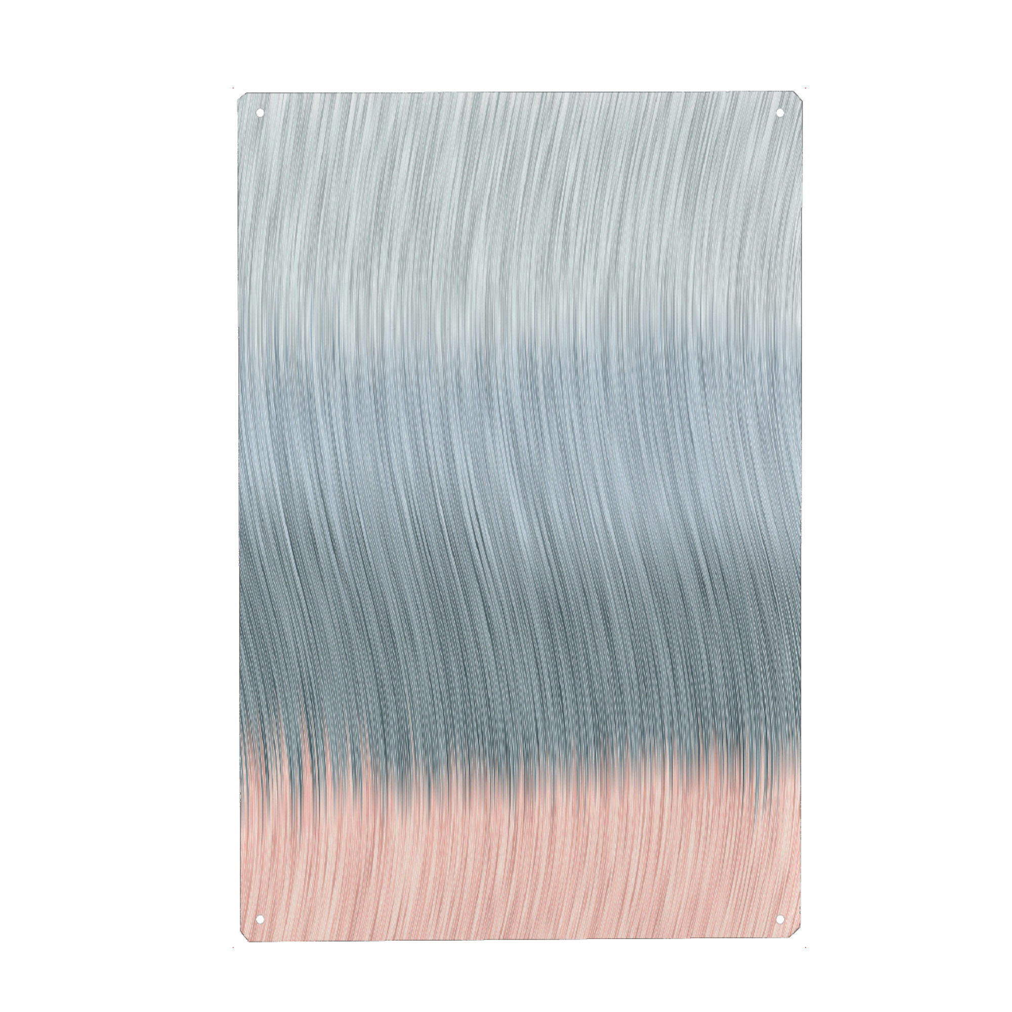 Holzbild "Soft Lines" artboxONE - Abstrakt - Lines,Abstract,Minimal,Colors,Design,Curves,Wellen,Linien,Abstrakt