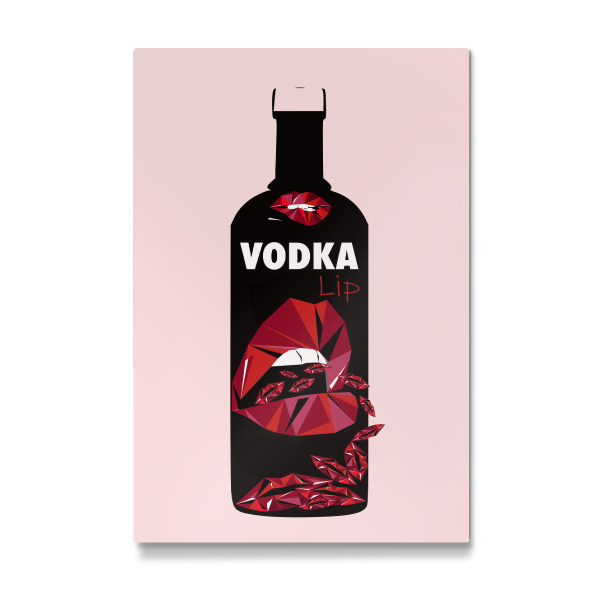 Galerie-Print "VODKA Lip" 30x20 cm artboxONE