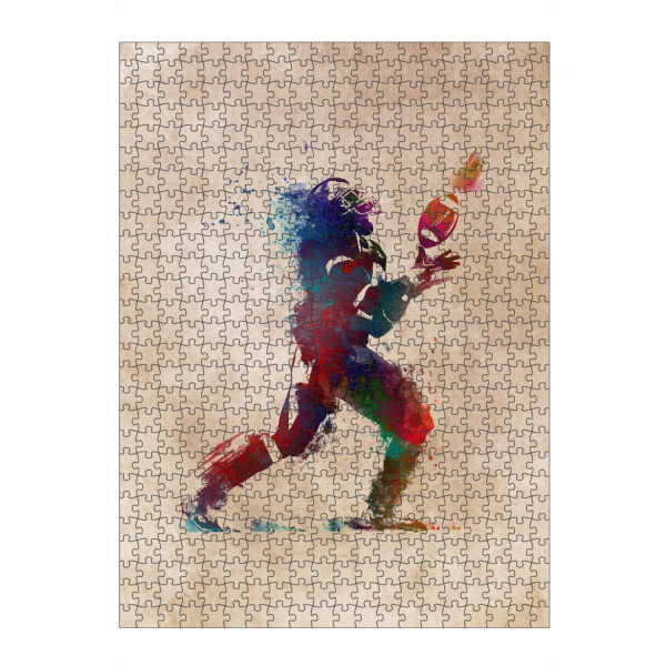 artboxONE Puzzle "American football player art" artboxONE - Sport,Sport / Fußball