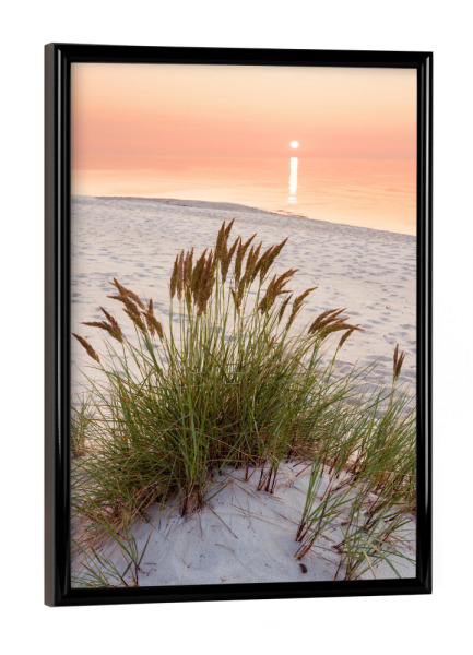 Poster mit schwarzem Rahmen "Ocean Solitude" artboxONE - Natur,Reise / Strand und Meer