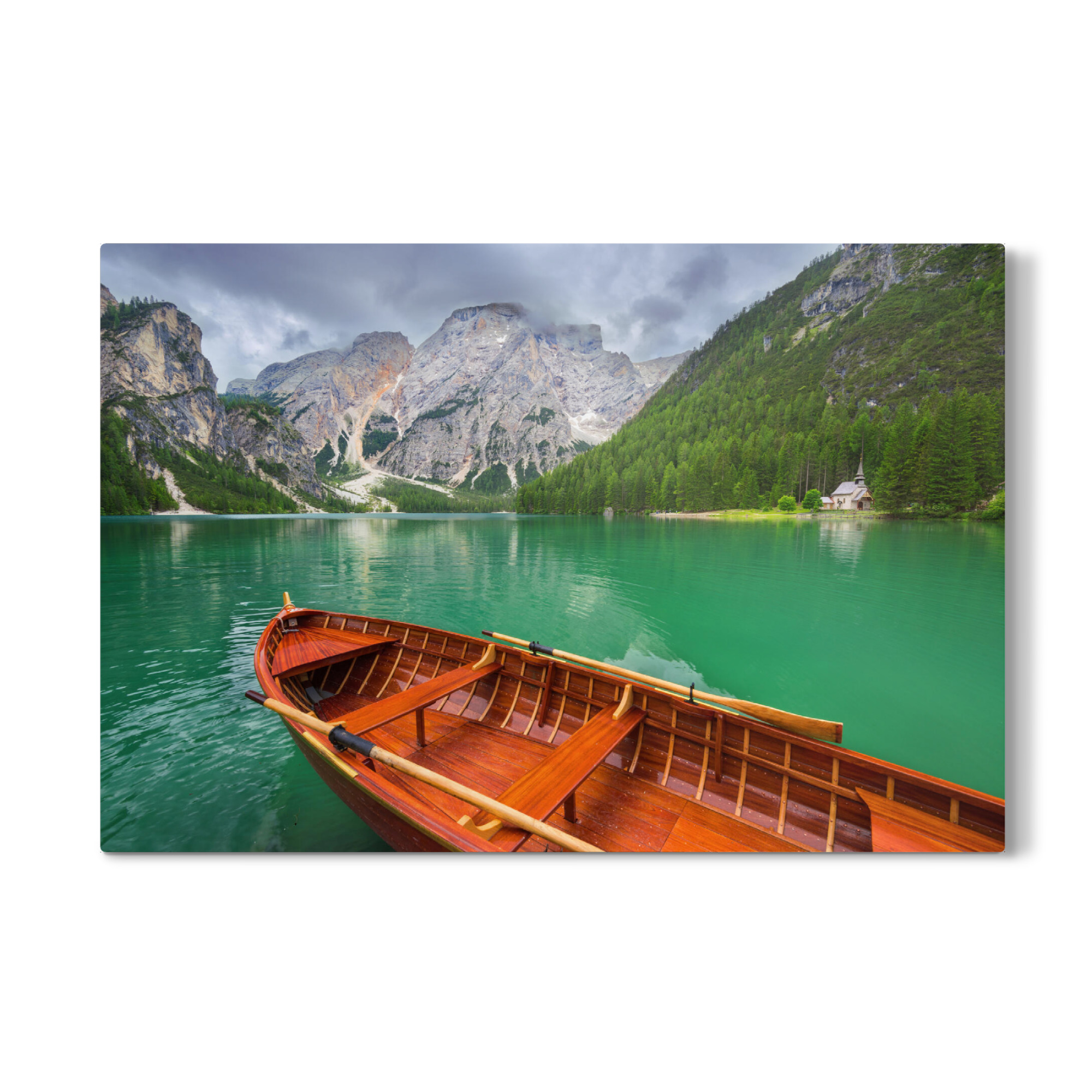 Galerie-Print "Lago di Braies" 75x50 cm artboxONE