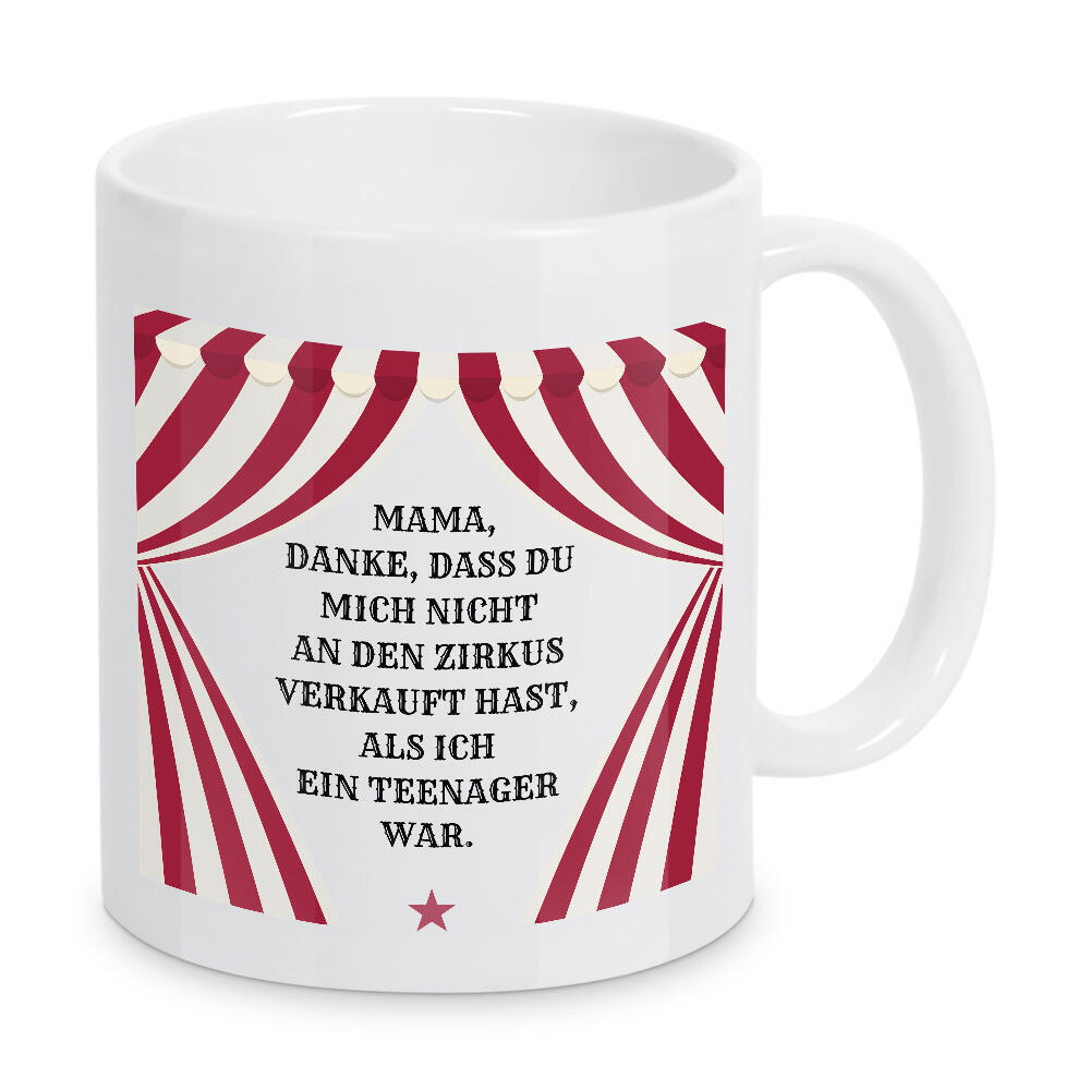Tasse "Als ich ein Teenager war" artboxONE - Typografie,Für Mama,Lustig