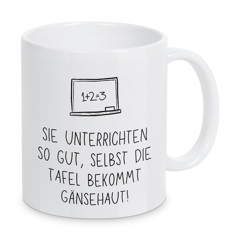Tasse "Guter Unterricht" artboxONE - Typografie,Comic,Lehrersprüche,Lustig