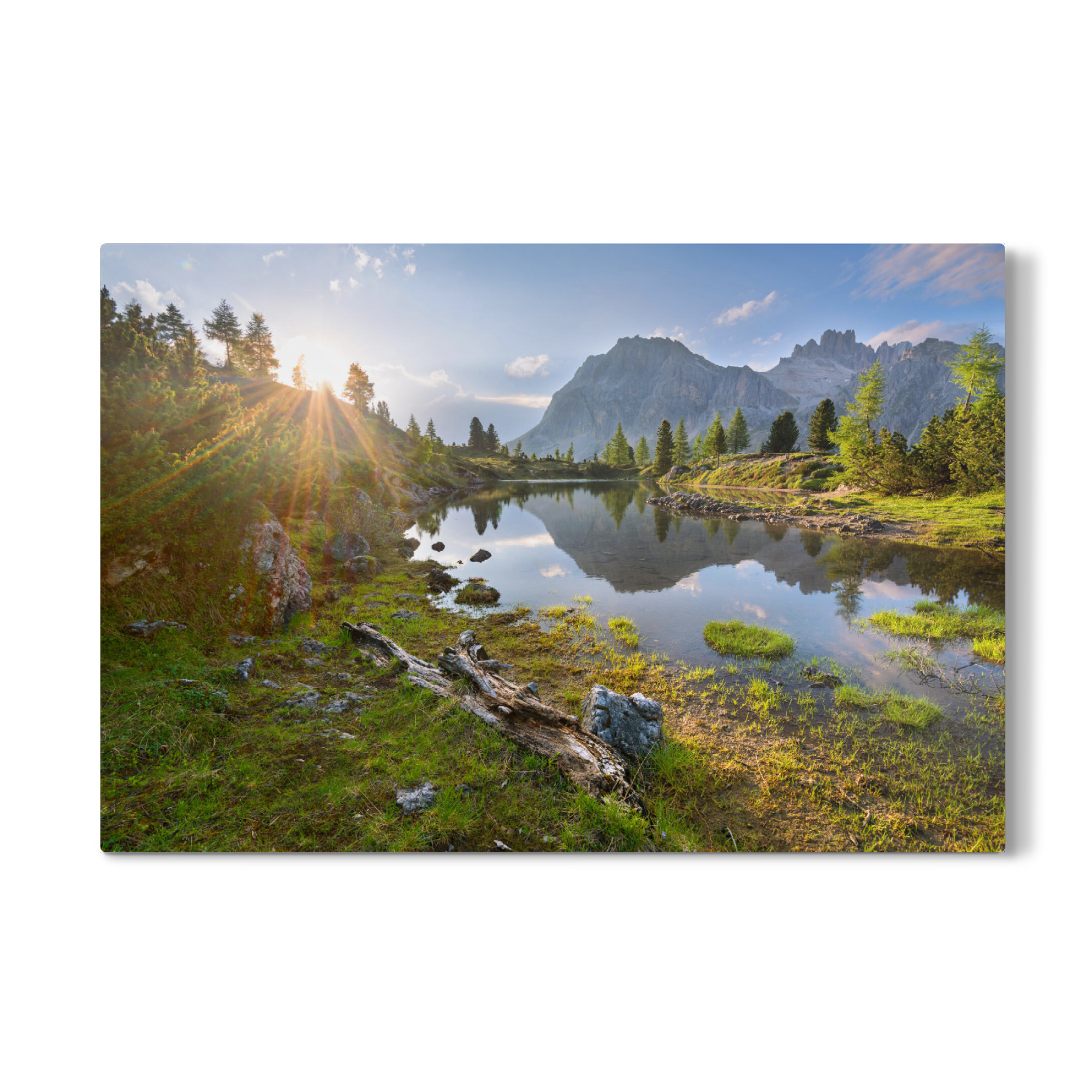 Galerie-Print "Lago di Limides" 75x50 cm artboxONE