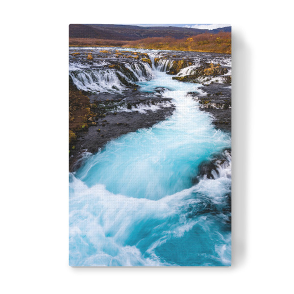 Leinwandbild "Brurarfoss" artboxONE - Natur,Reise / Strand und Meer