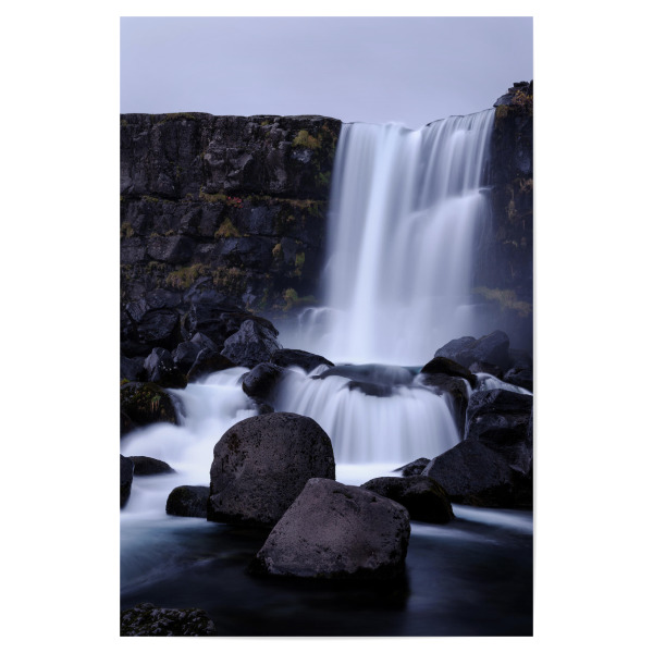 Poster "Öxarárfoss" artboxONE - Natur,Reise / Strand und Meer