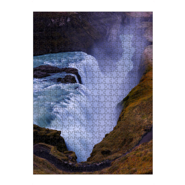 artboxONE Puzzle "Gullfoss canyon" artboxONE - Natur,Reise / Strand und Meer