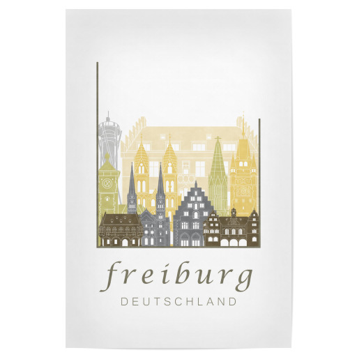 Freiburg skyline desert