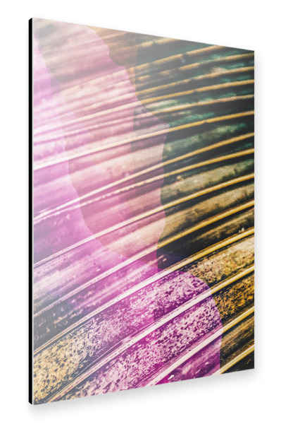Alu-Dibond "Abstract duet" 30x20 cm artboxONE