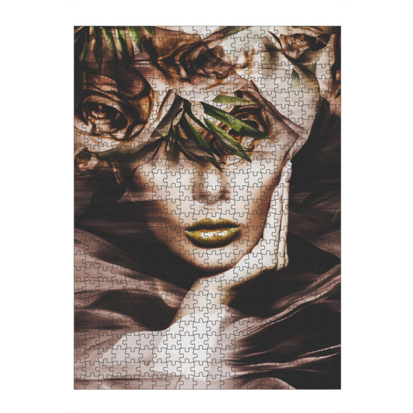 artboxONE Puzzle "Flowery Look V Tas" artboxONE - Natur,Floral,Menschen